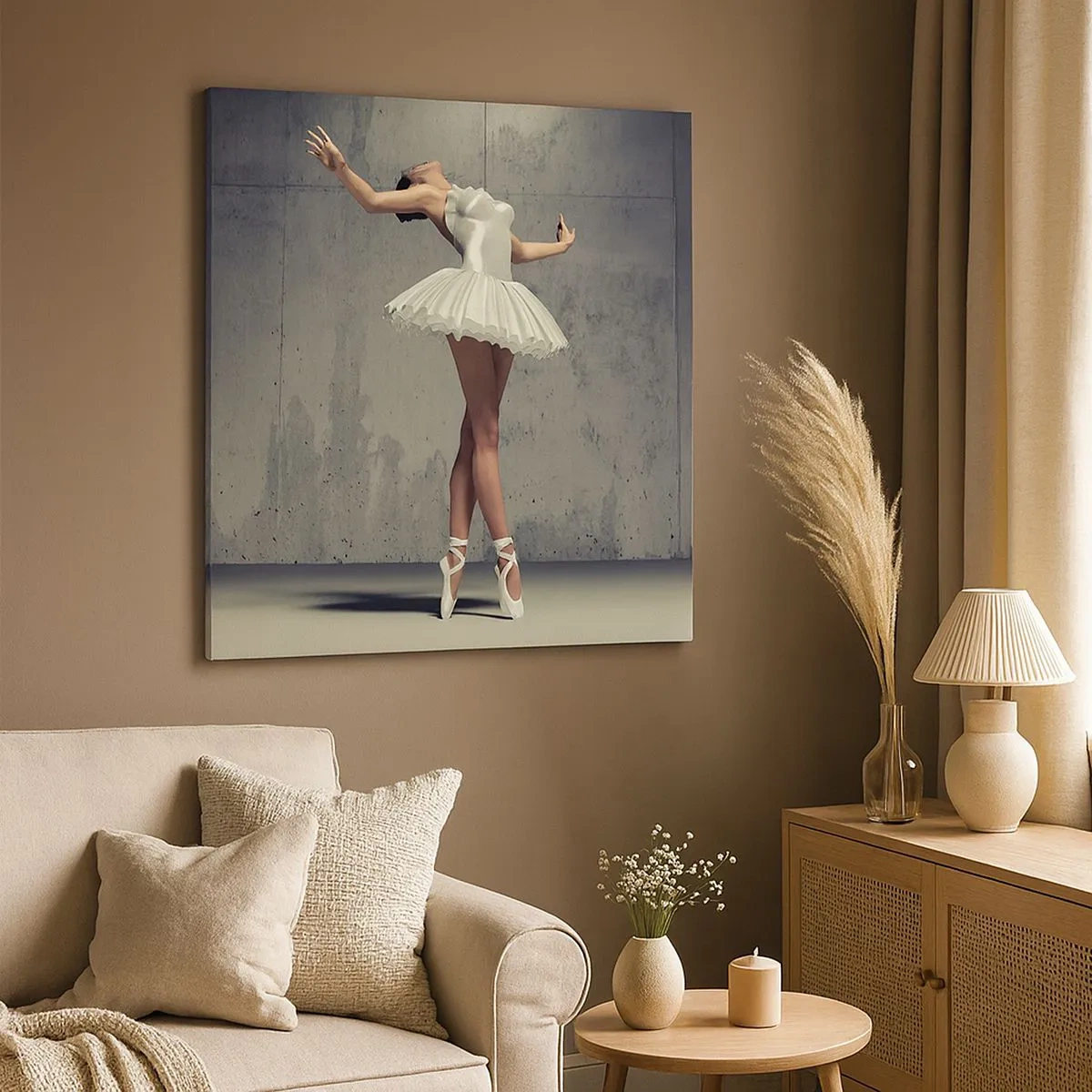 Obraz na płótnie - Lekko jak ptak - 30x30 cm