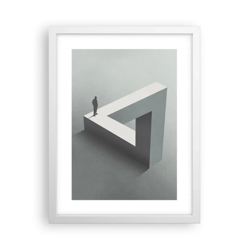 Plakat w białej ramie - A jednak możliwe - 30x40 cm