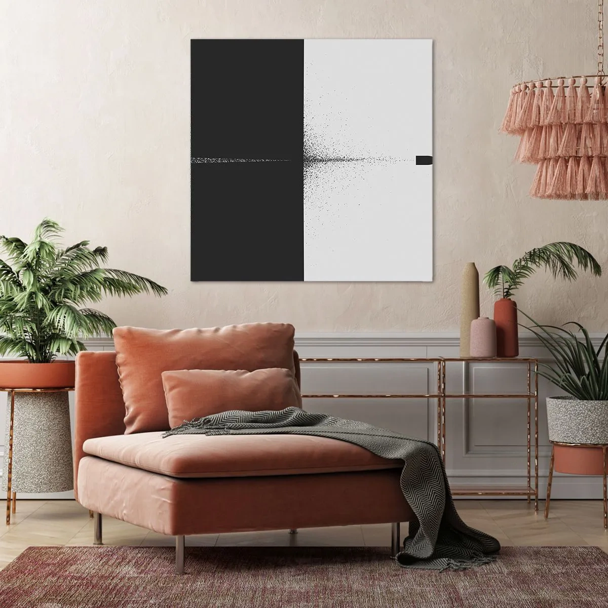 Obraz na płótnie - Prosto do celu - 70x70 cm