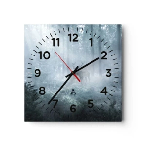 Zegar ścienny - Poranny obchód włości - 40x40 cm