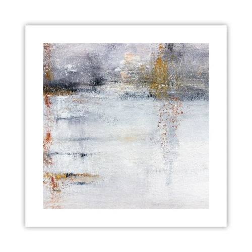 Plakat - Za powietrza zasłoną - 40x40 cm