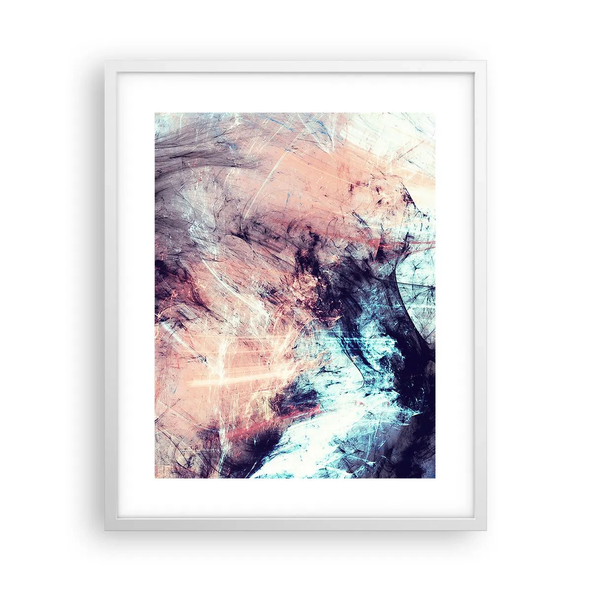 Plakat w białej ramie - Poczuj wiatr - 40x50 cm