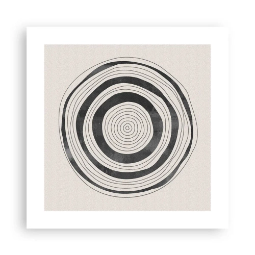 Plakat - Ważne to co pomiędzy - 40x40 cm