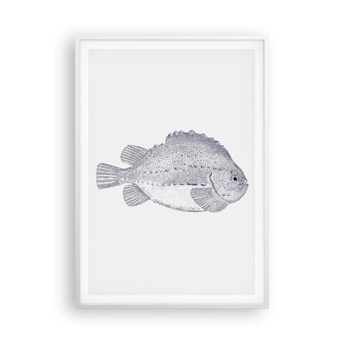 Plakat w białej ramie - Do albumu przyrodnika - 70x100 cm