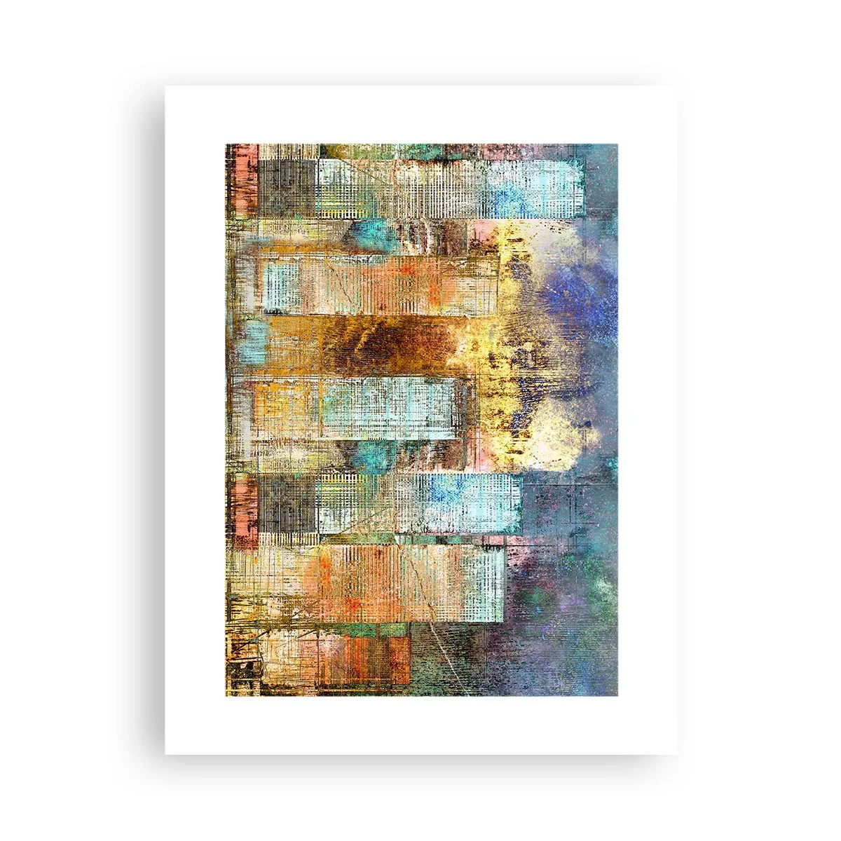 Plakat - Słoneczna metropolia - 30x40 cm