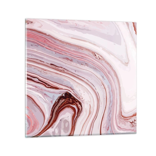 Obraz na szkle - Prosto, potem w prawo na dół - 30x30 cm