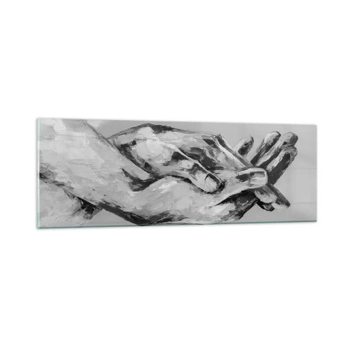 Obraz na szkle - Początek… - 90x30 cm