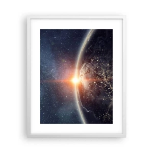 Plakat w białej ramie - W nowej perspektywie - 40x50 cm