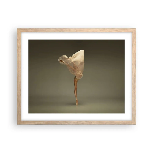 Plakat w ramie jasny dąb - Zaraz wzleci - 50x40 cm