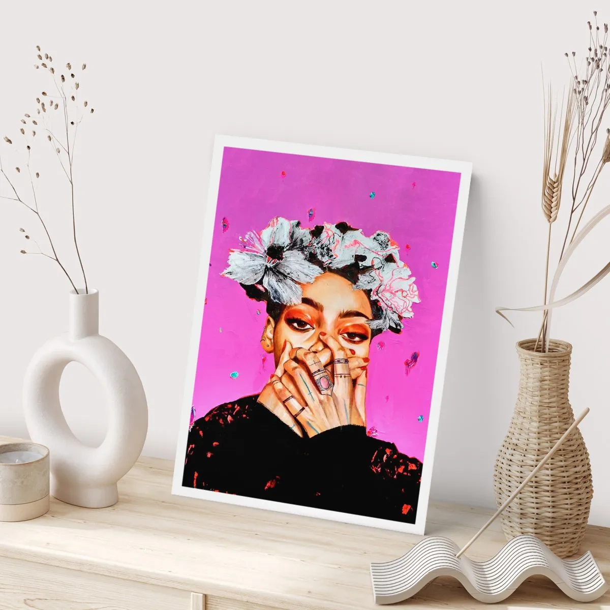 Plakat - Trochę szalona - 40x50 cm