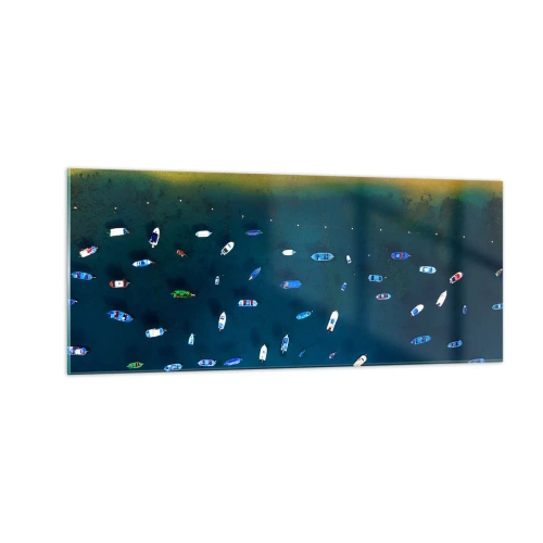 Obraz na szkle - Wakacyjna gra - 100x40 cm