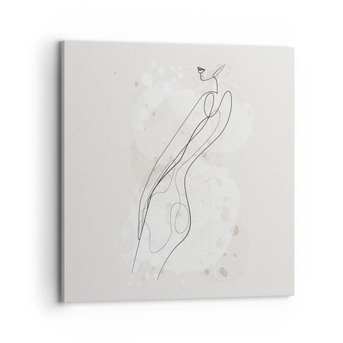 Obraz na płótnie - Pobłądzić spojrzeniem - 70x70 cm