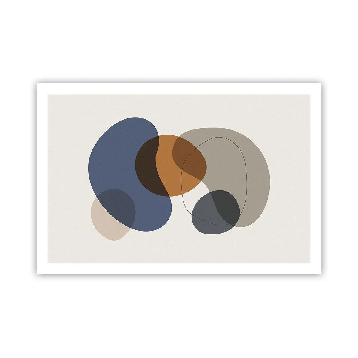 Plakat - Krople barw - 91x61 cm