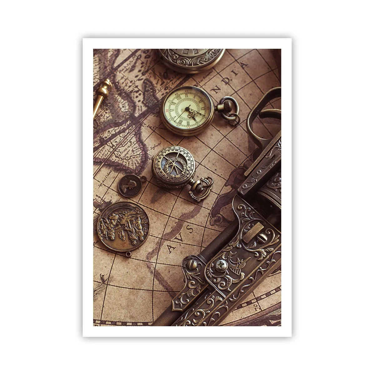 Plakat - Przygoda wzywa - 70x100 cm
