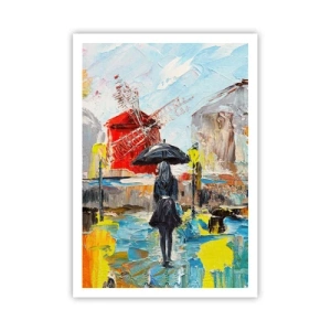 Plakat - Paryskie legendy - 70x100 cm