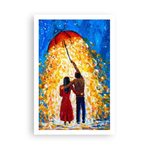 Plakat - Magia deszczowego wieczoru? - 61x91 cm