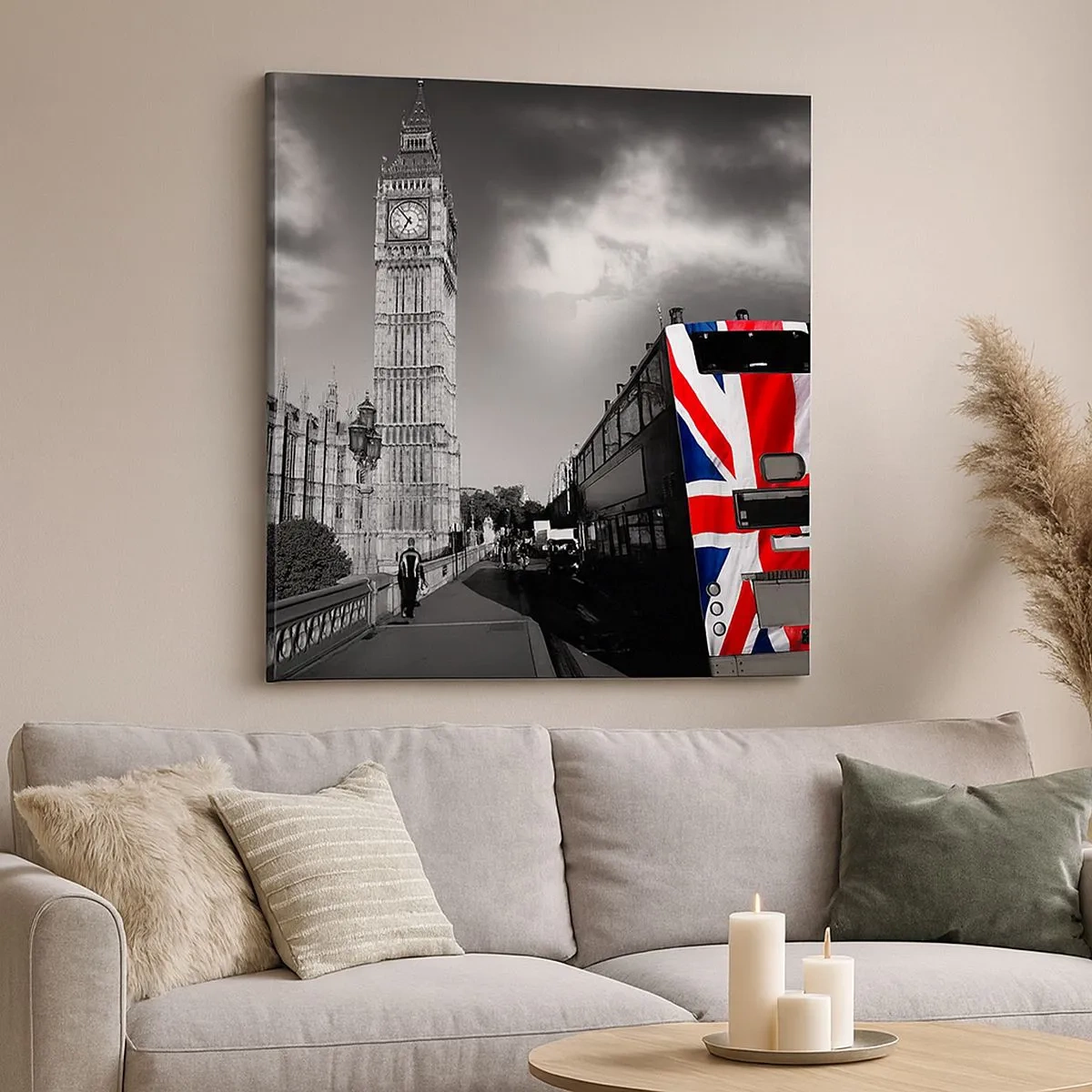 Obraz na płótnie - Dumna i wielka - 30x30 cm