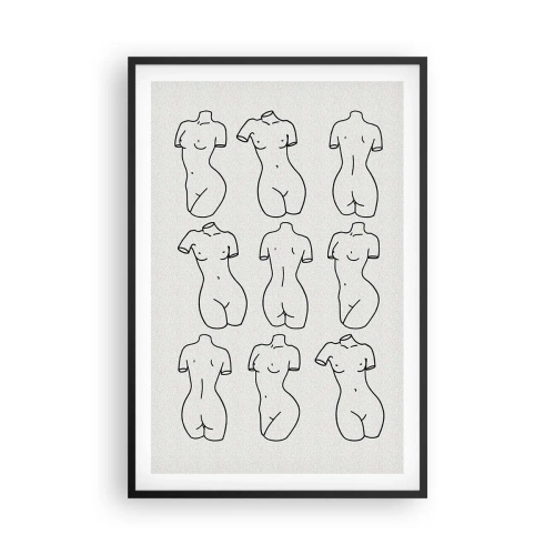 Plakat w czarnej ramie - Tylko Wenus - 61x91 cm