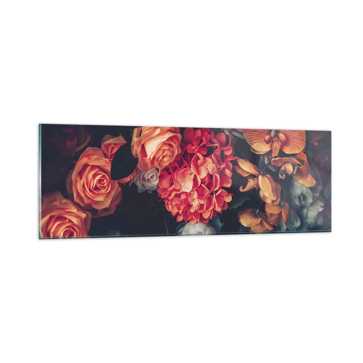 Obraz na szkle - Jak u holenderskich mistrzów - 90x30 cm