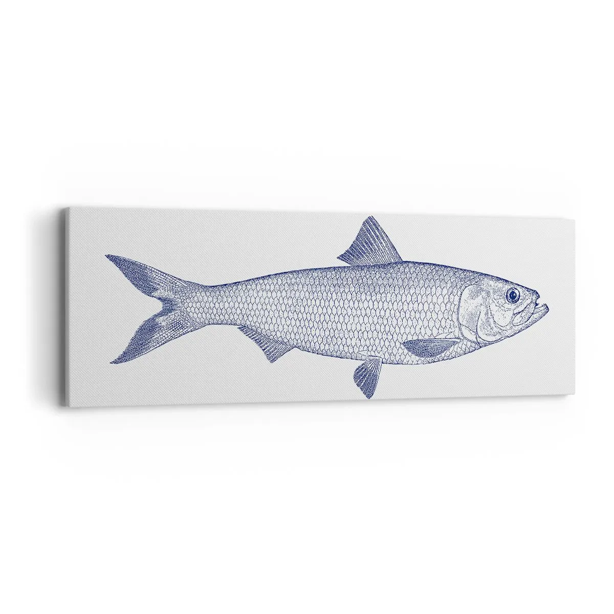 Obraz na płótnie - Pozdrowienia z północnych mórz - 90x30 cm