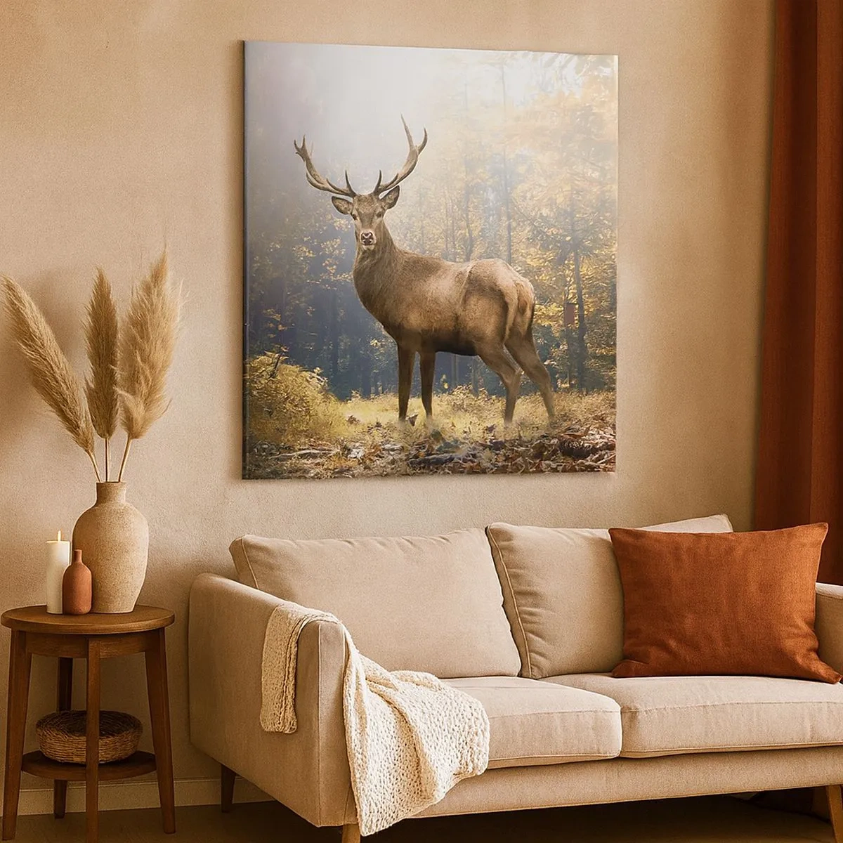 Obraz na płótnie - W pełnym majestacie - 30x30 cm