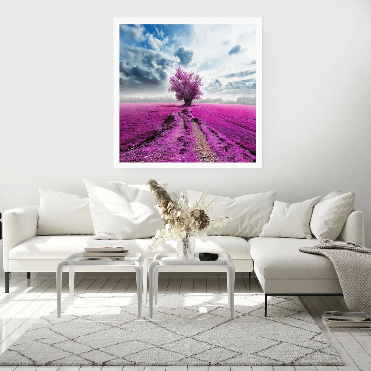 Plakat - Wrzosowisko - uroczysko - 50x50 cm