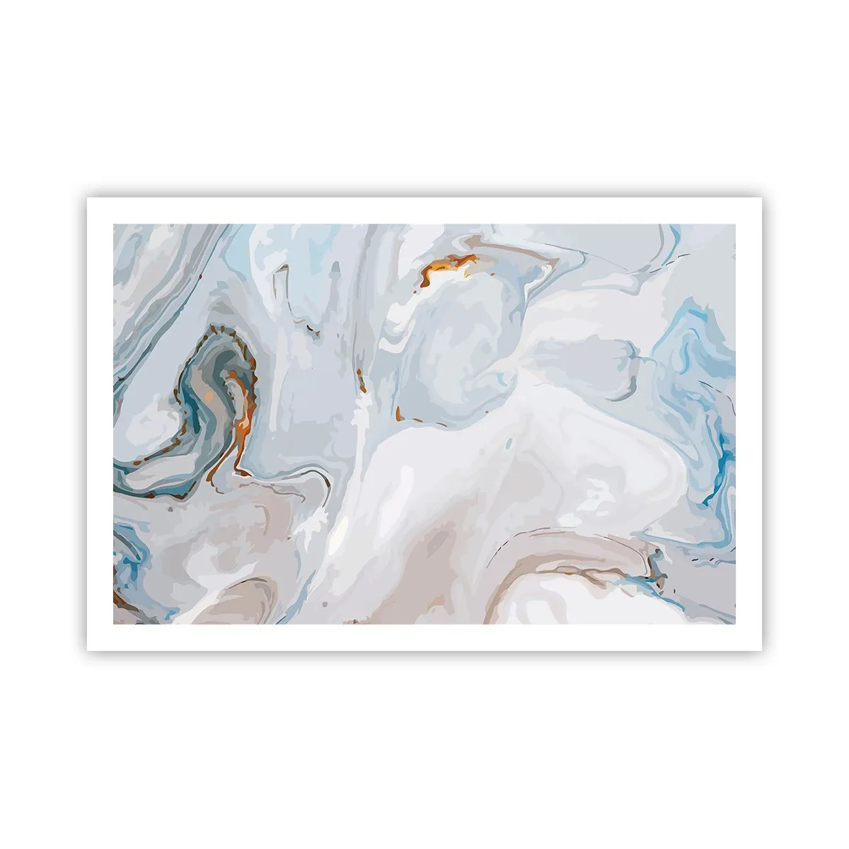 Plakat - Biel wypiętrzona - 91x61 cm