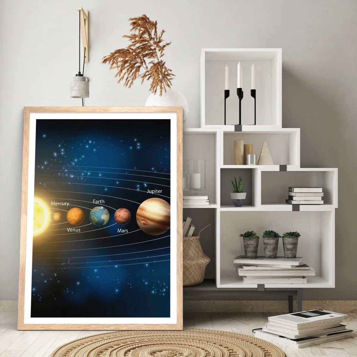 Plakat w ramie jasny dąb - Jedna z dziesięciu - 50x70 cm