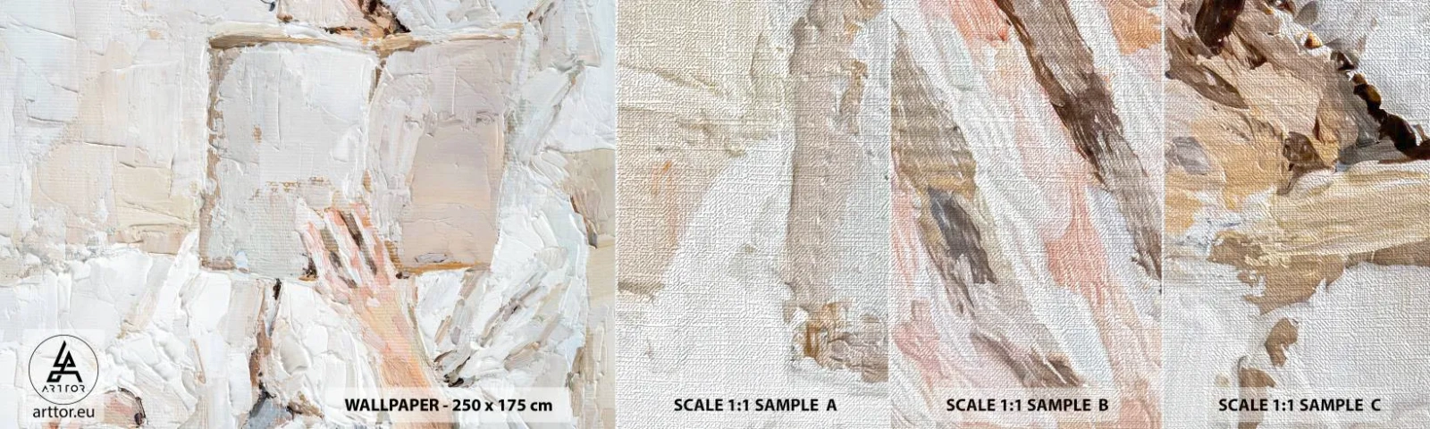 Fototapeta Próbka Premium Canvas - W innym świecie - Sztuka, Książka, Minimalizm - 100x30 cm