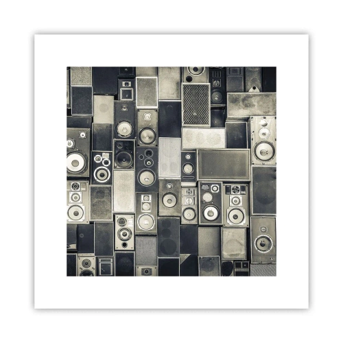 Plakat - I wszystko gra - 30x30 cm