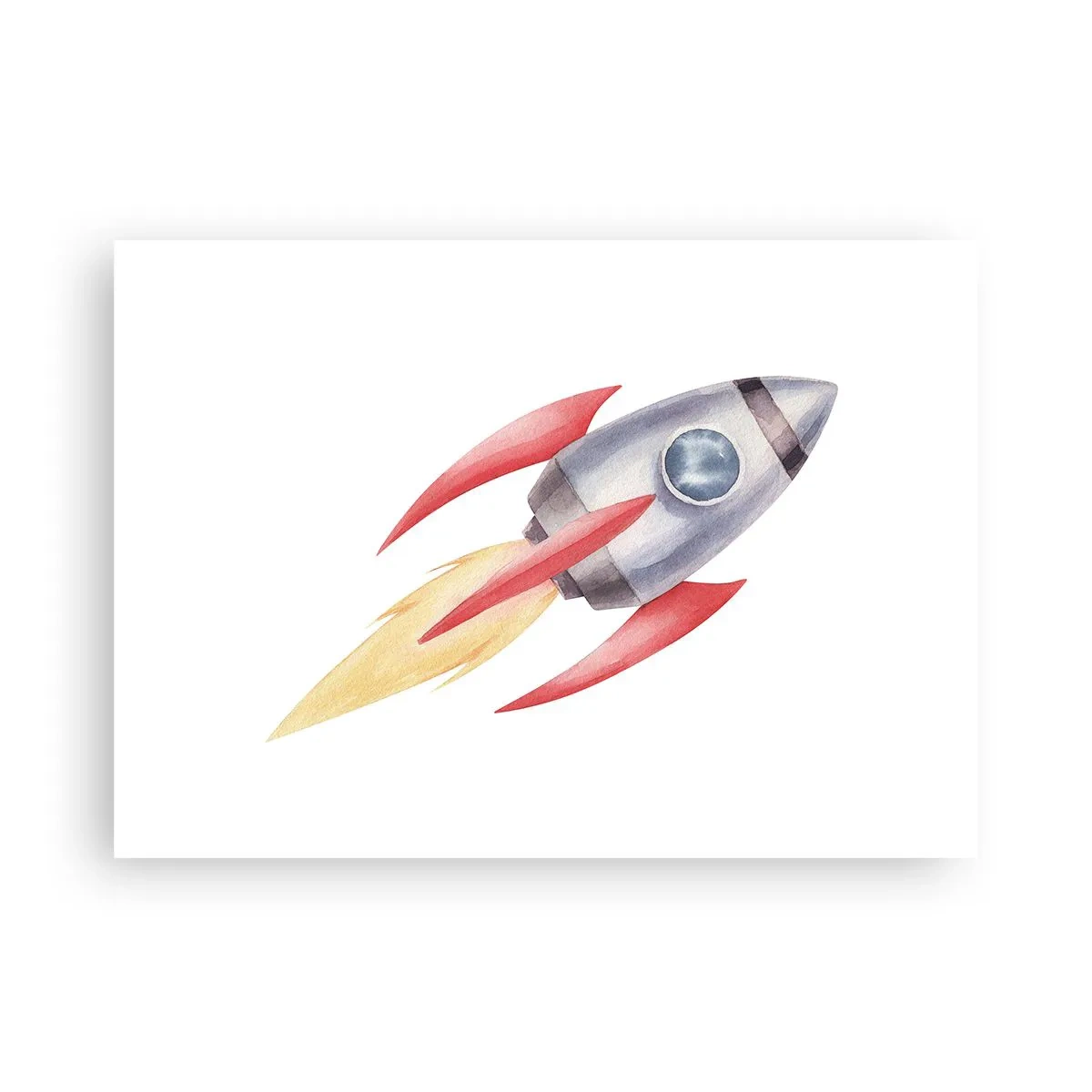 Plakat - Wyżej, prędzej, dalej - 70x50 cm