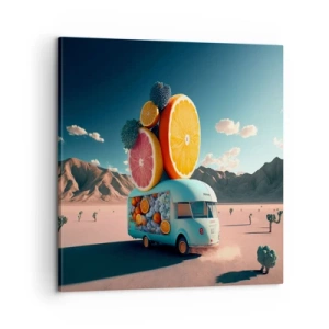 Obraz na płótnie - Smak wakacji - 60x60 cm