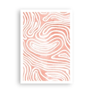 Plakat - W koralowym labiryncie - 70x100 cm