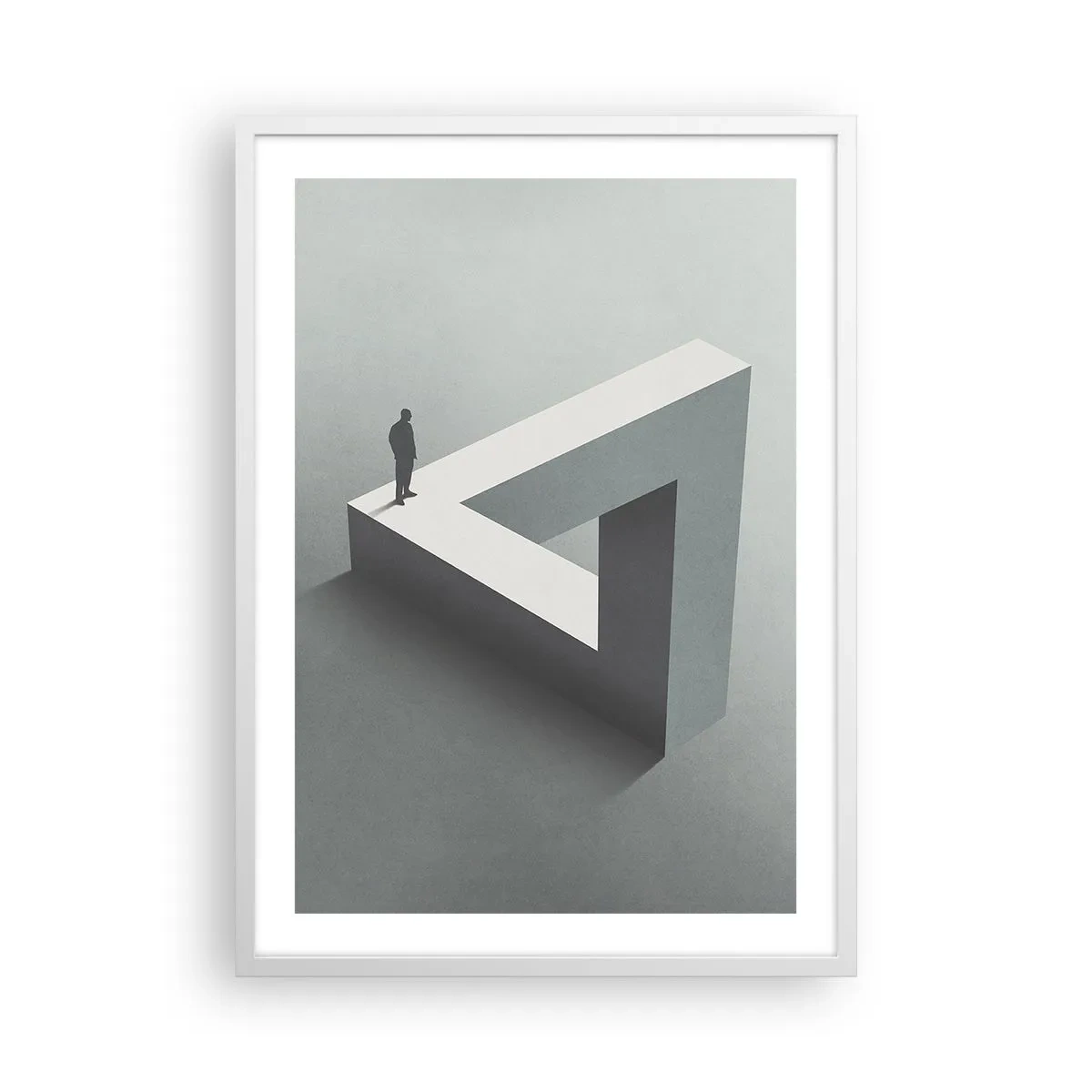 Plakat w białej ramie - A jednak możliwe - 50x70 cm