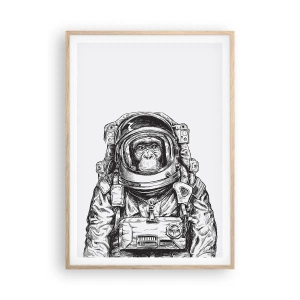 Plakat w ramie jasny dąb - Alternatywna ewolucja - 70x100 cm