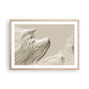 Plakat w ramie jasny dąb - Topografia sztuki - 70x50 cm