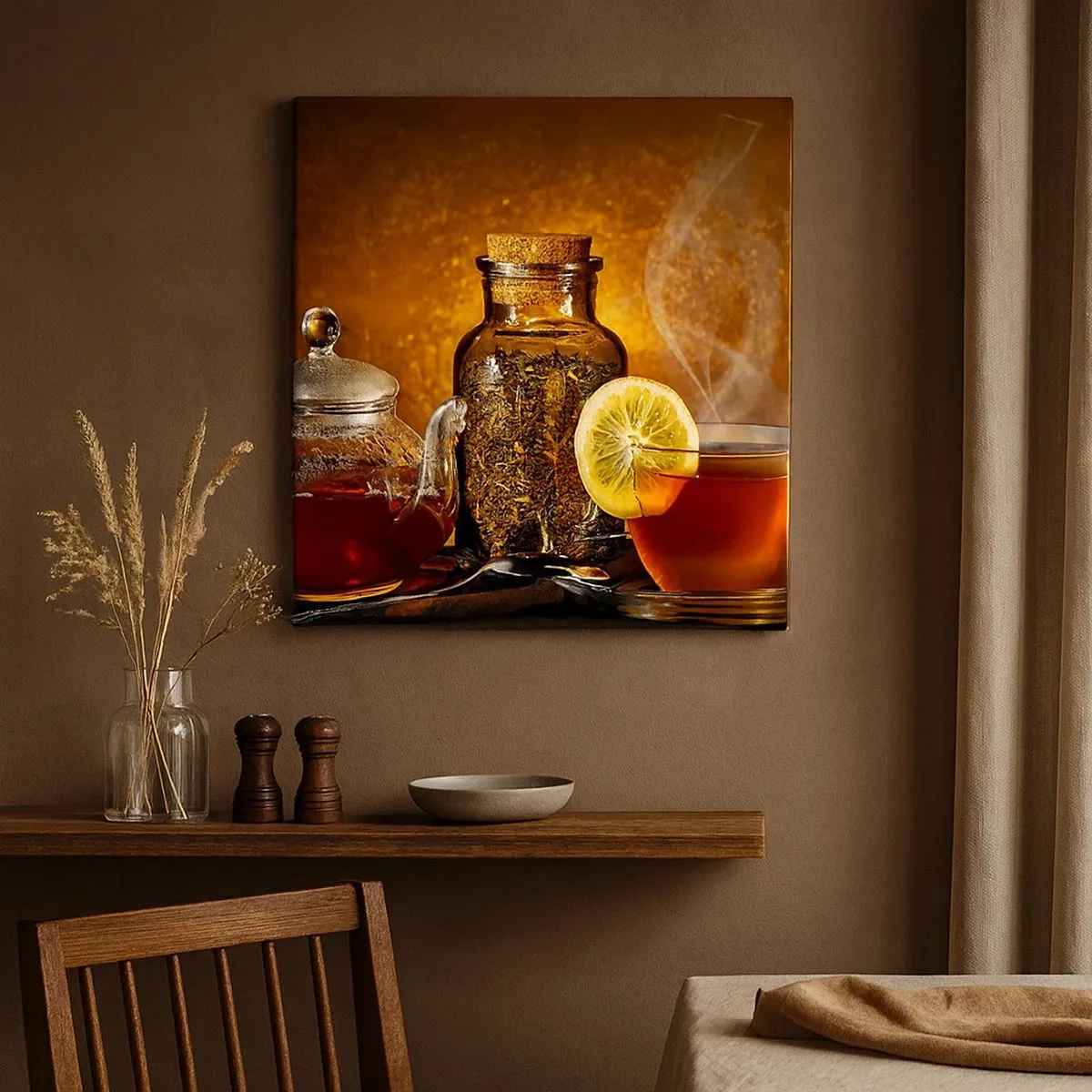 Obraz na płótnie - W stylu holenderskich mistrzów - 30x30 cm