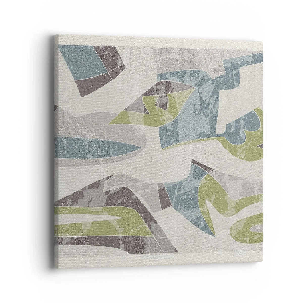 Obraz na płótnie - Kompozycja za szybą - 40x40 cm