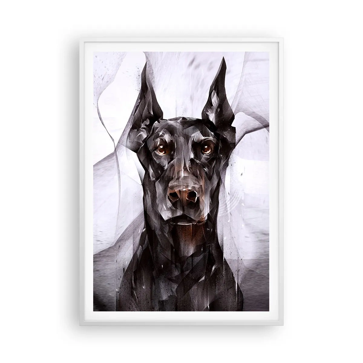 Plakat w białej ramie - Szlachetnie urodzony - 70x100 cm