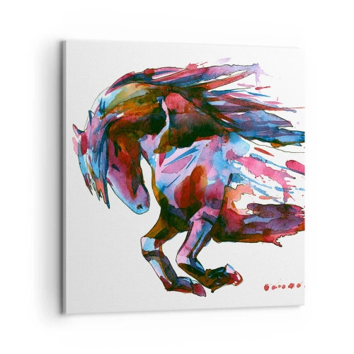 Obraz na płótnie - W uniesieniu - 60x60 cm