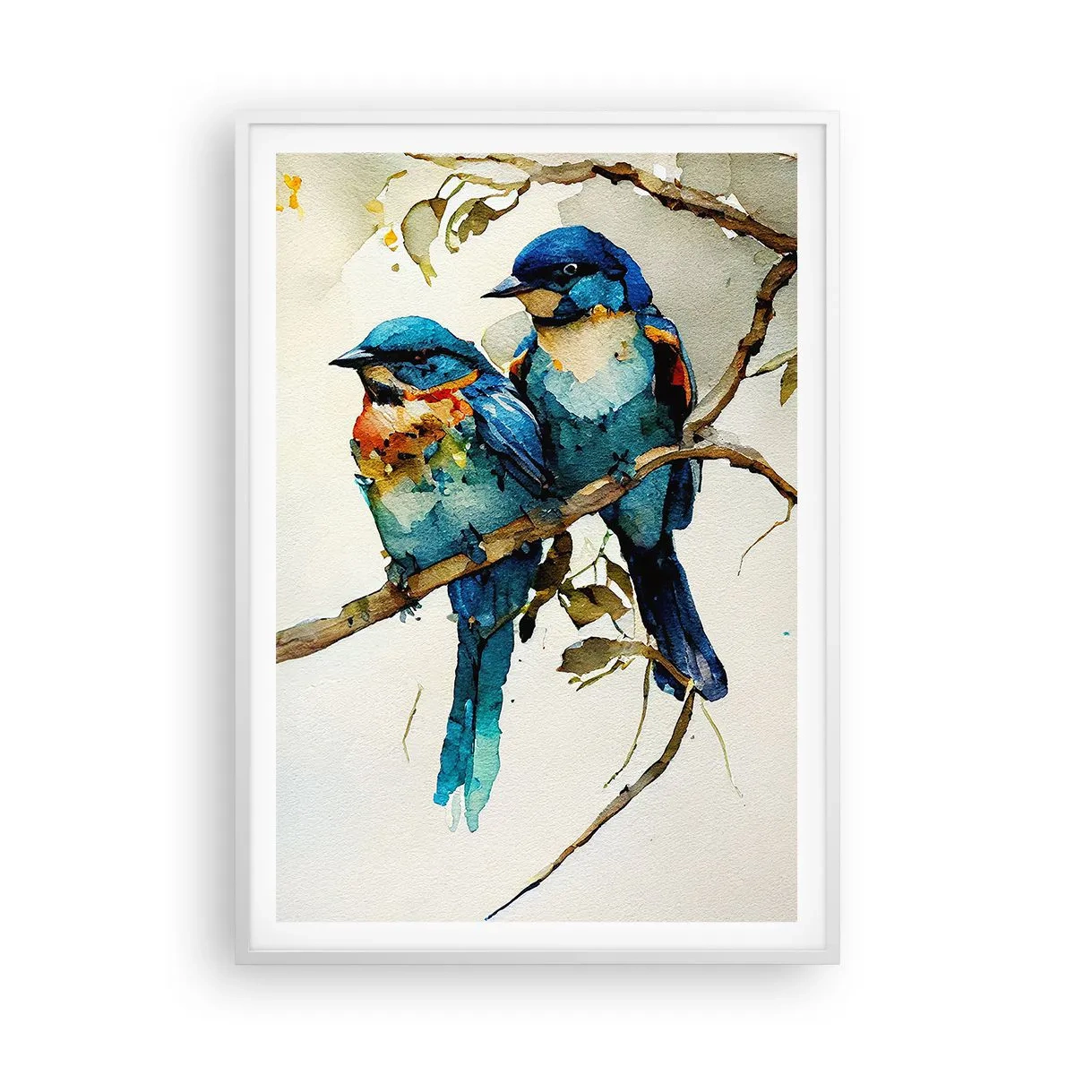 Plakat w białej ramie - Obraził się? - 70x100 cm