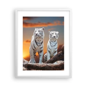 Plakat w białej ramie - Zupełnie jak w Narni - 40x50 cm