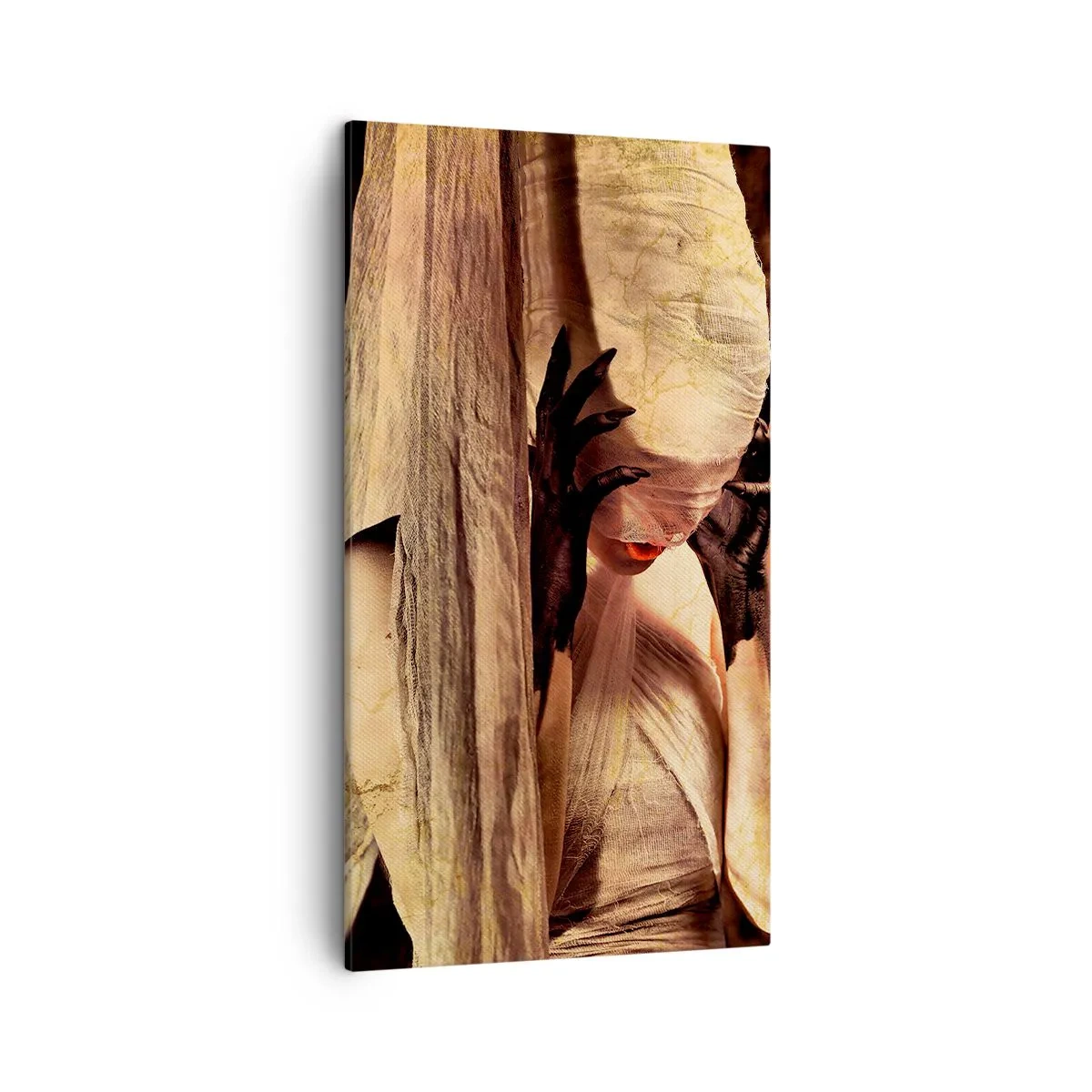 Obraz na płótnie - Między dobrem a złem - 45x80 cm