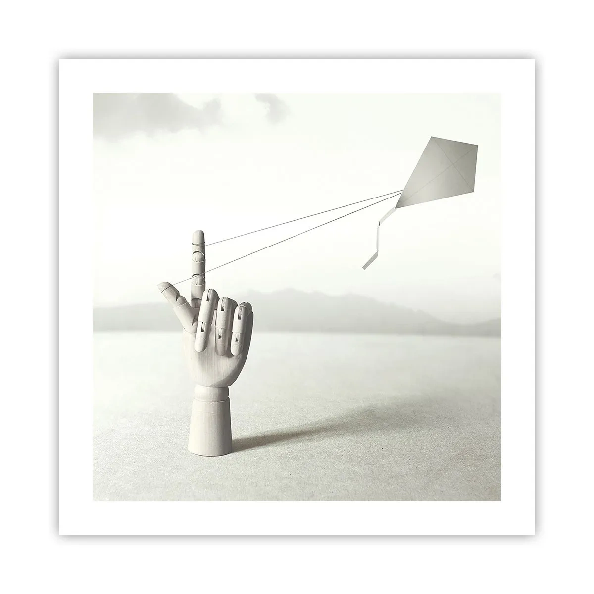 Plakat - Próba sił - 50x50 cm