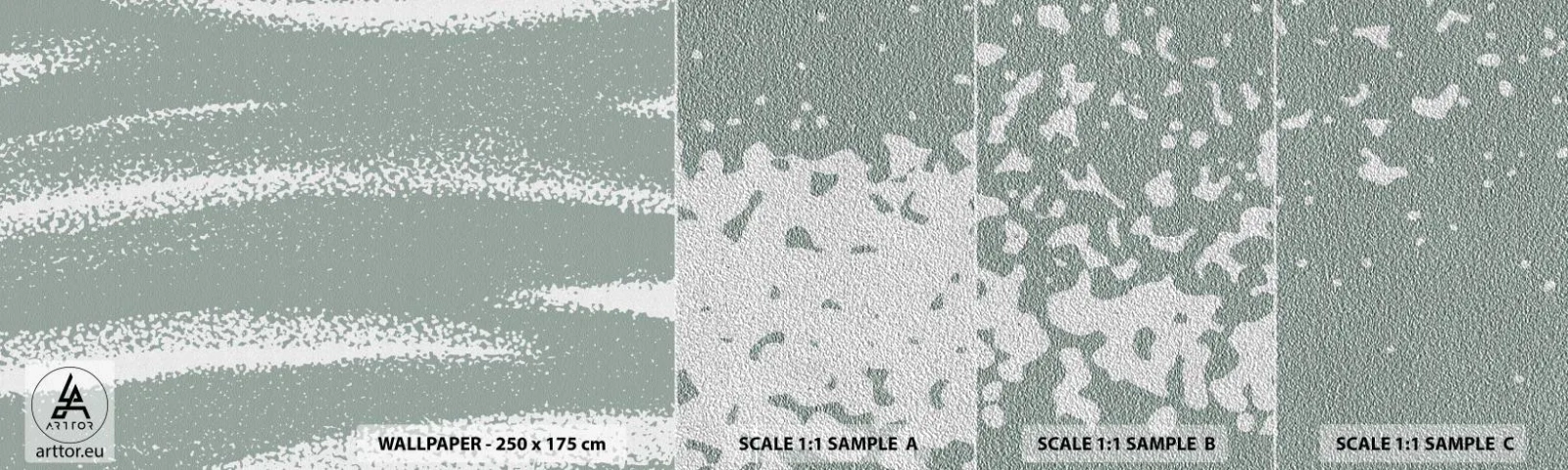 Fototapeta Próbka Premium Sand - Abstrakcja w zimowym klimacie - Abstrakcja, Jasny, Minimalizm - 100x30 cm