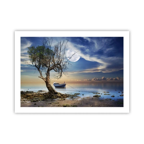 Plakat - To koniec czy początek? - 70x50 cm