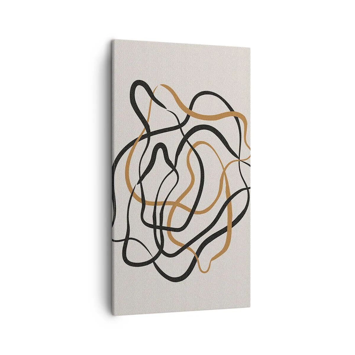 Obraz na płótnie - Wszystko się pokręciło - 45x80 cm