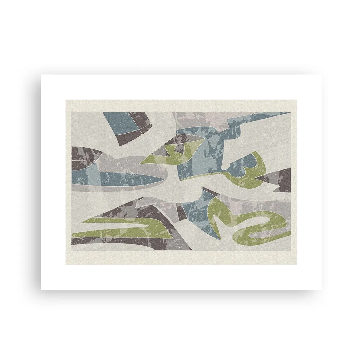 Plakat - Kompozycja za szybą - 40x30 cm