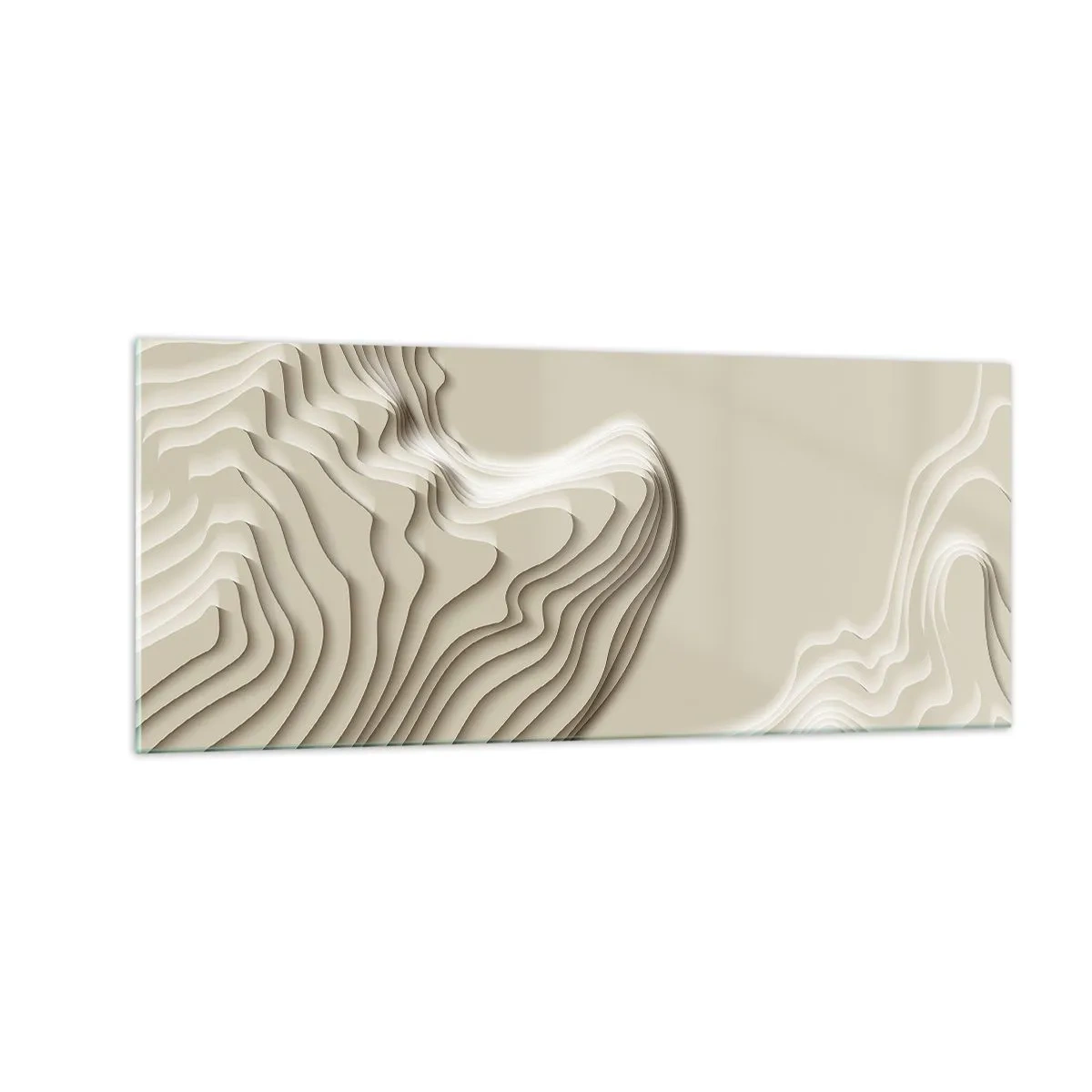 Obraz na szkle - Topografia sztuki - 100x40 cm