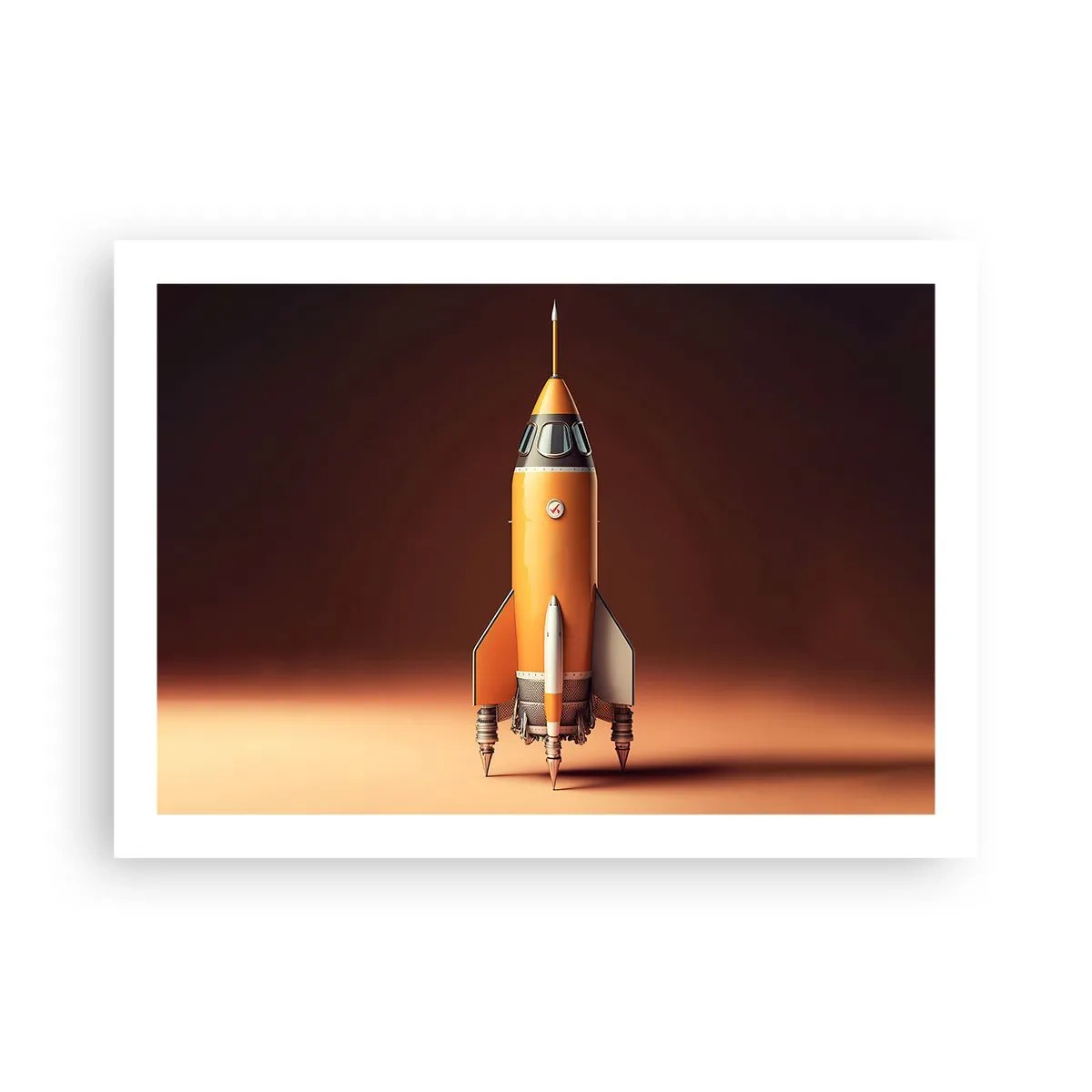 Plakat - Zaczyna się od marzenia - 70x50 cm